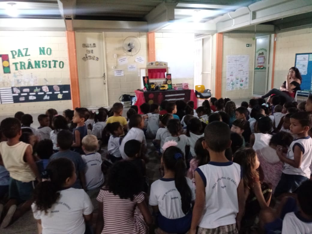 DETRAN|ES - AÇÃO EDUCATIVA - DETRANZINHO - CMEI "PROFESSORA LEILA ...